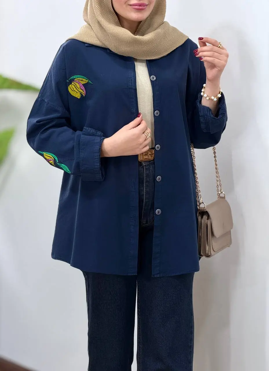 مانتو گلدوزی آیسو ارکیده